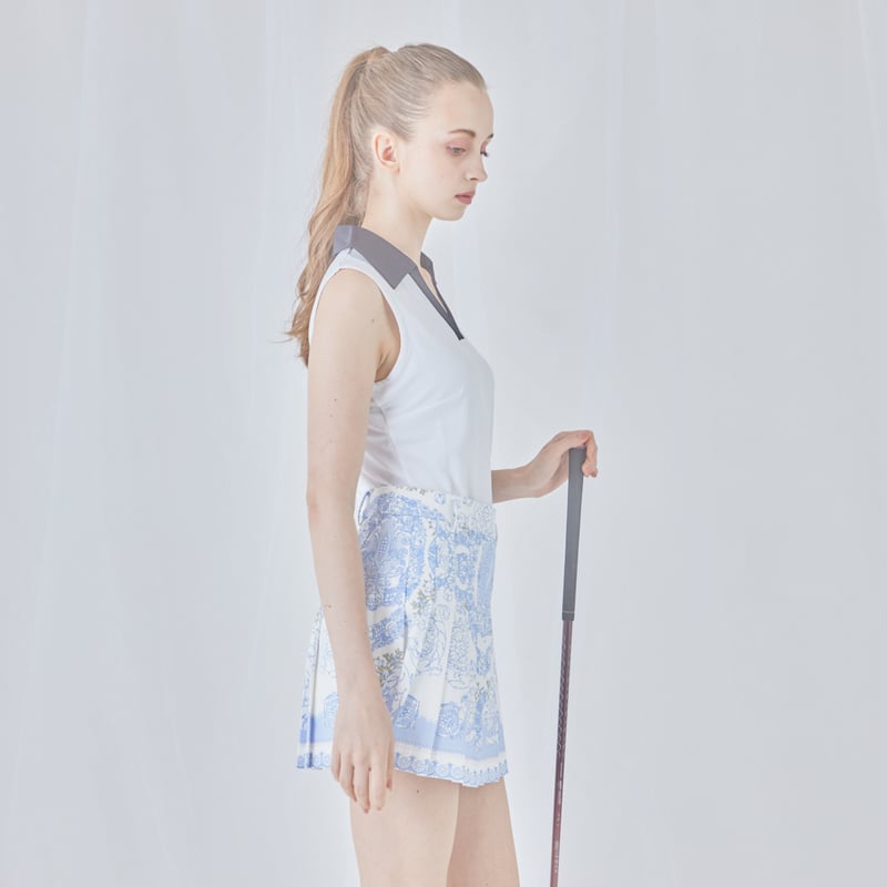 Monaco Skirt（blue） | カルーセルゴルフ（CAROUSEL GOLF）