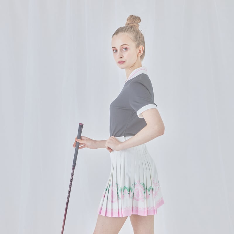 Verona Skirt（white） | カルーセルゴルフ（CAROUSEL GOLF）