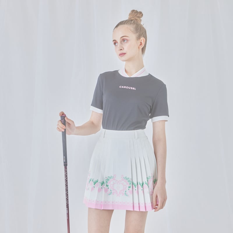 Verona Skirt（white） | カルーセルゴルフ（CAROUSEL GOLF）