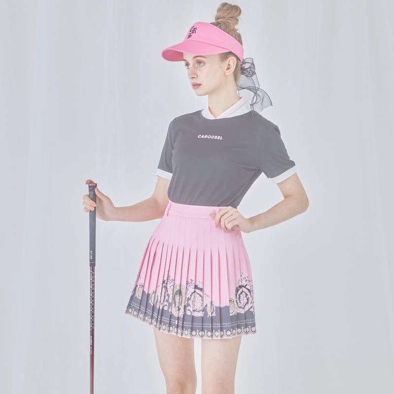 カルーセルゴルフ⭐︎プリーツスカート⭐︎新品未使用 Creta Skirt（blossom） | カルーセルゴルフ（CAROUSEL GOLF）