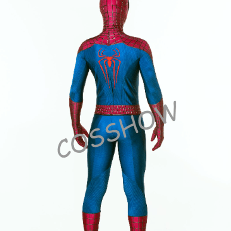 スパイダーマン　シェルマスク&全身スーツ ハイクオリティ版】アメージングスパイダーマン_全身スーツ | COSSHOW