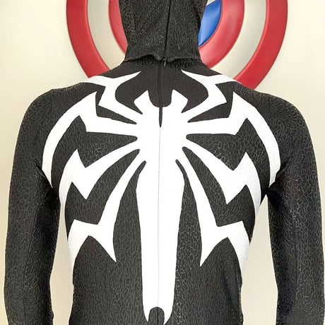 【ハイクオリティ版】スパイダーマン_ヴェノム(黒)_全身スーツ