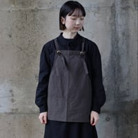 ワークエプロン/チャコール[size1]