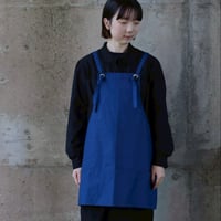 ワークエプロン/ブルー[size2]