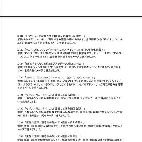 「薬理」金のフレーズ3000（PDF3点セット）