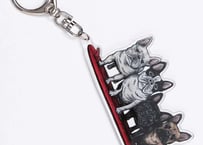 TES BUHI KEY HOLDER - 4BUHI FRONT（単品購入用）