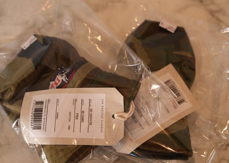 TES HUNTINGTON BUCKET HAT Camo（同梱可能）
