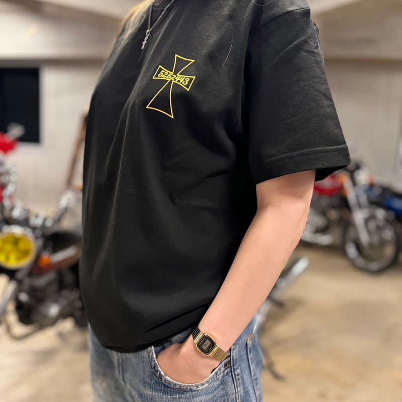 KMD YOKOHAMA ORIGINAL】Totsuka Cross Tee(Yellow KMD YOKOHAMA ORIGINAL】Totsuka Cross Tee(Yellow