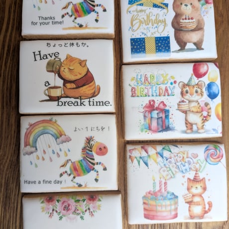 アイシングクッキー　リリスページ りすアイシングクッキー | 京都 La Deco cookies