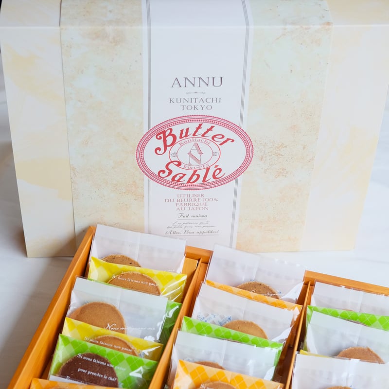 アンヌバターサブレクッキー 24枚セット バターサブレの帯でのお包み