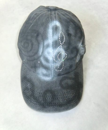 Airbrush and Rhinestone Custom Cap