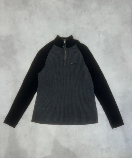 nautica half zip knit tops