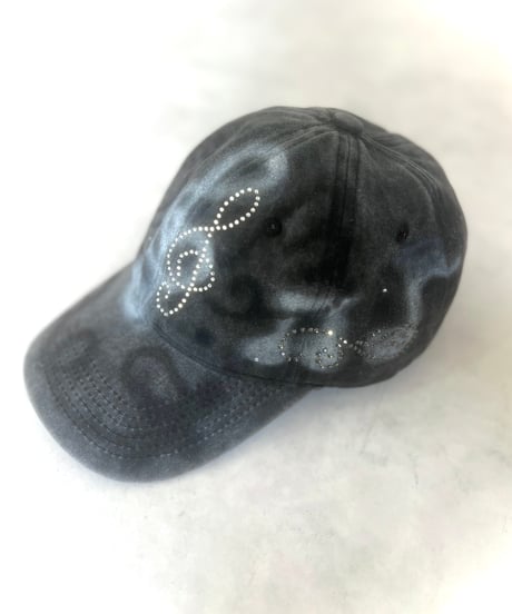 Airbrush and Rhinestone Custom Cap