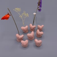 陶器の一輪挿し「♡」