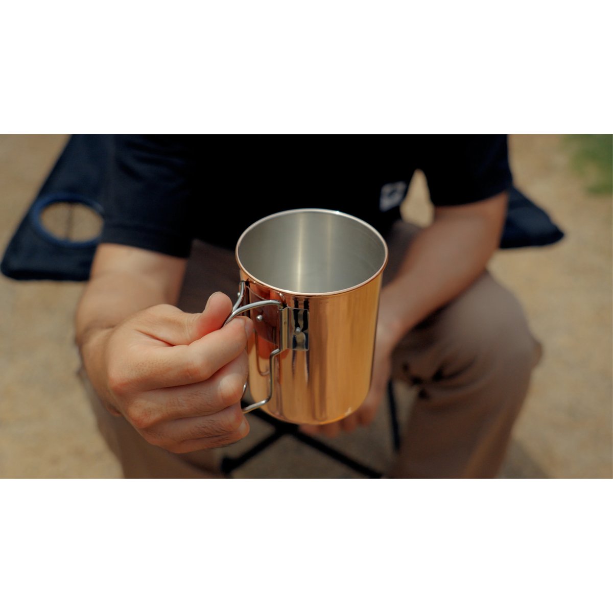 【新品未使用】kassai. 銅シェラカップ 350ml CAMPSWAMP × kassai.銅製シェラカップ350 - Copper SierraC