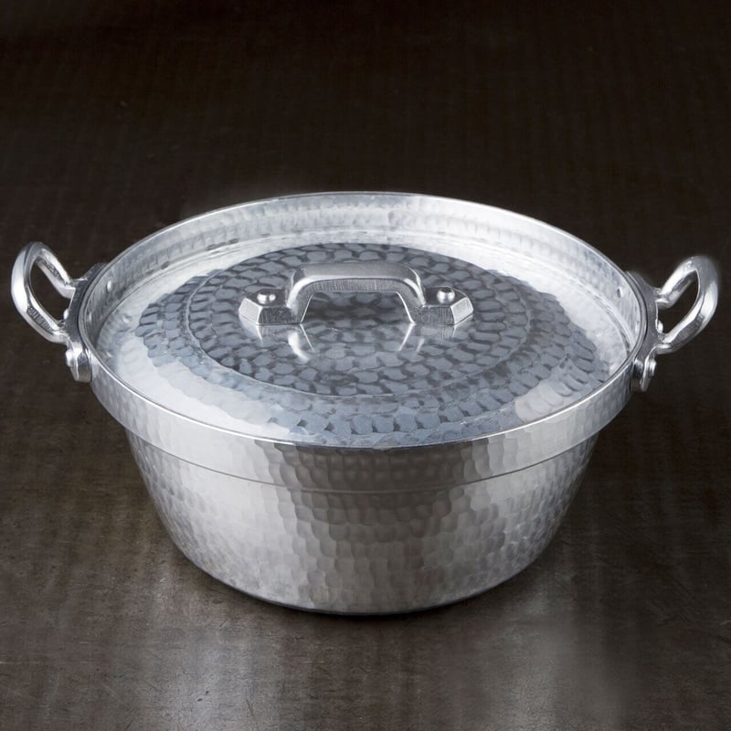 有次　径27cm アルミ やっとこ鍋　矢床 # 茂作 姫野作 有次 径27cm アルミ やっとこ鍋 矢床 # 茂作 姫野作 有次 径27cm