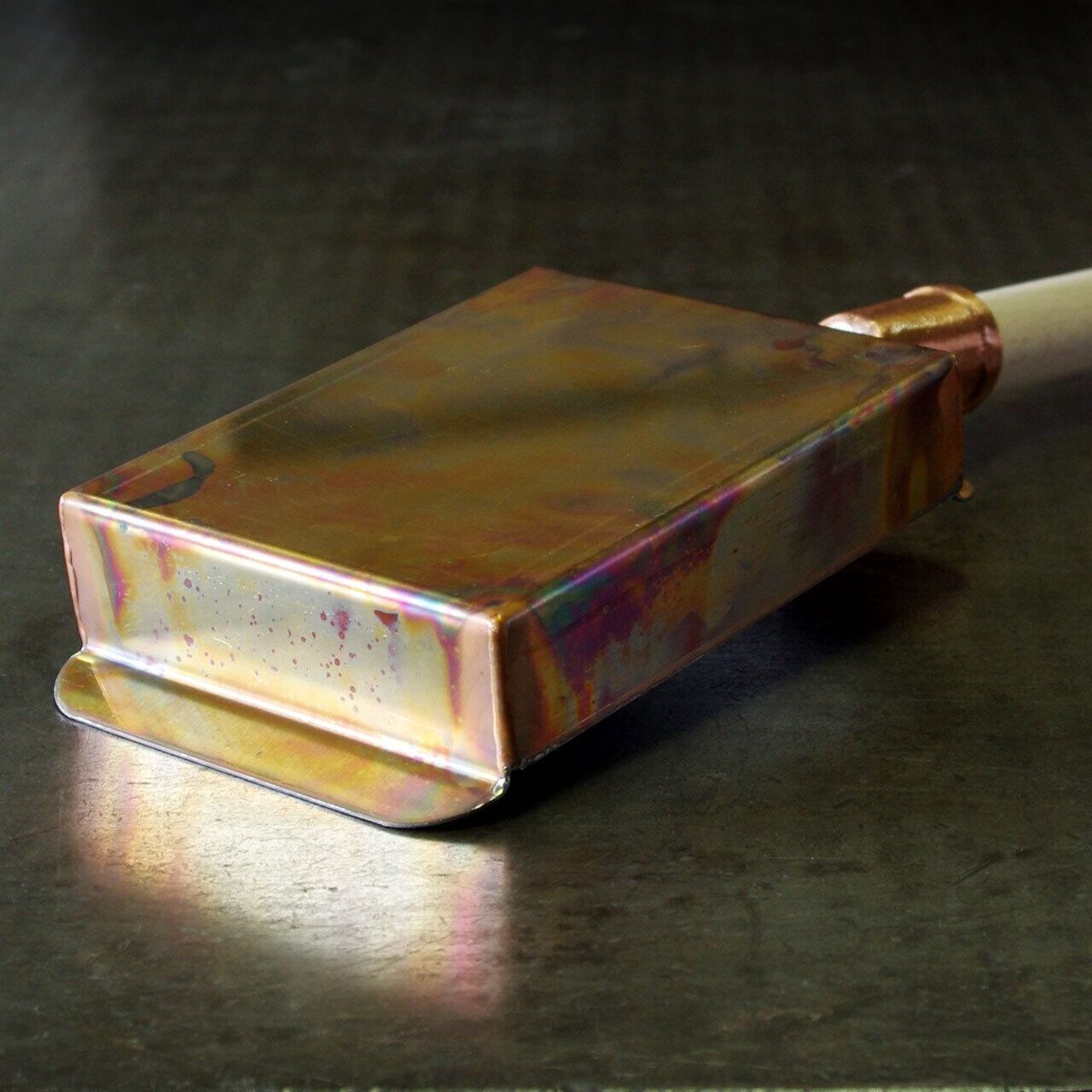 姫野作. 銅玉子焼器（3.5寸／幅11cm） | kassai.