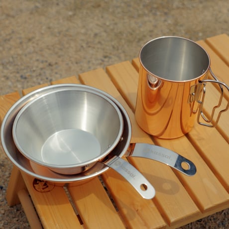 CAMPSWAMP × kassai.銅製シェラカップ350 - Copper SierraCup 350 -