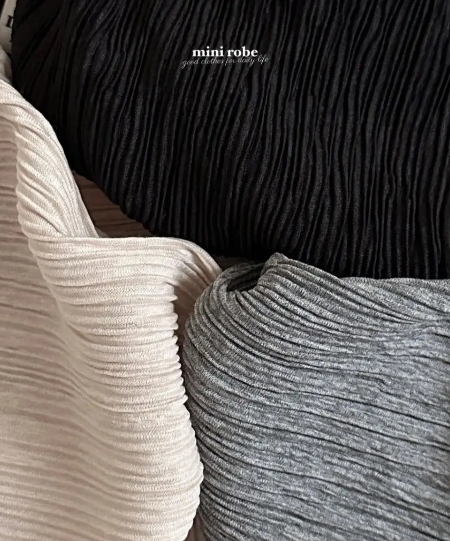 minirobe / rose pleats set | eleven.