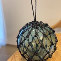 ビン玉 ガラス浮玉NO.07（23cm） 漁業用ブイ マリンアイテム 浮き球 : マリン