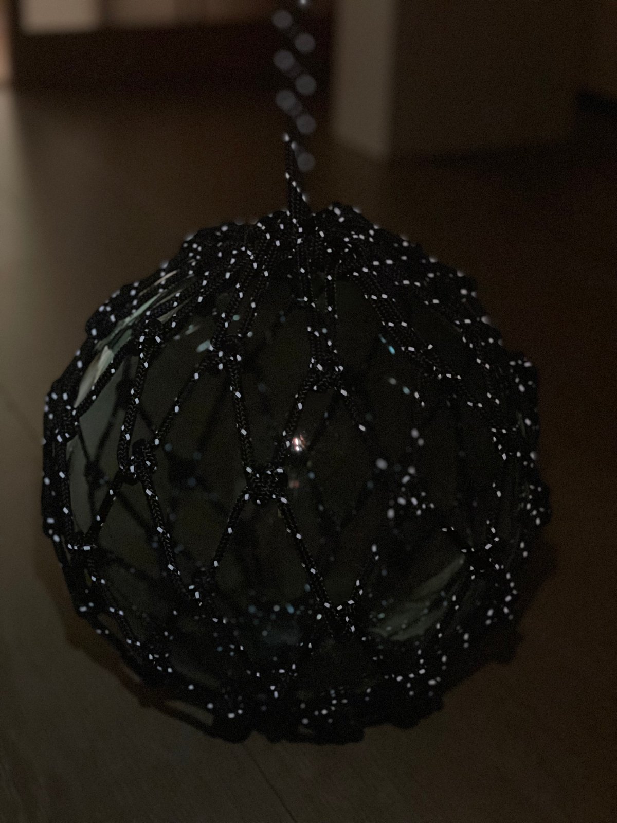 BIN-TAMA BLACK｜Japanese Glass Float | Bin-dama