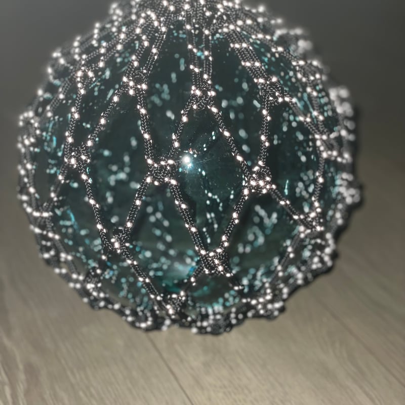BIN-TAMA BLACK｜Japanese Glass Float | Bin-dama