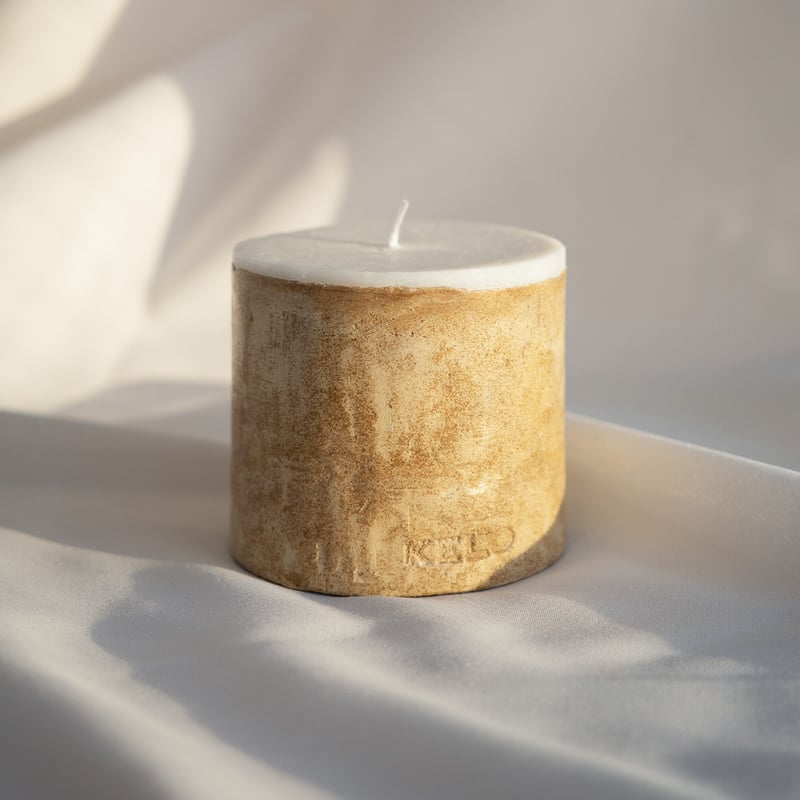 クレイキャンドル | MARUTA （マルタ)：Mサイズ | KELO candle