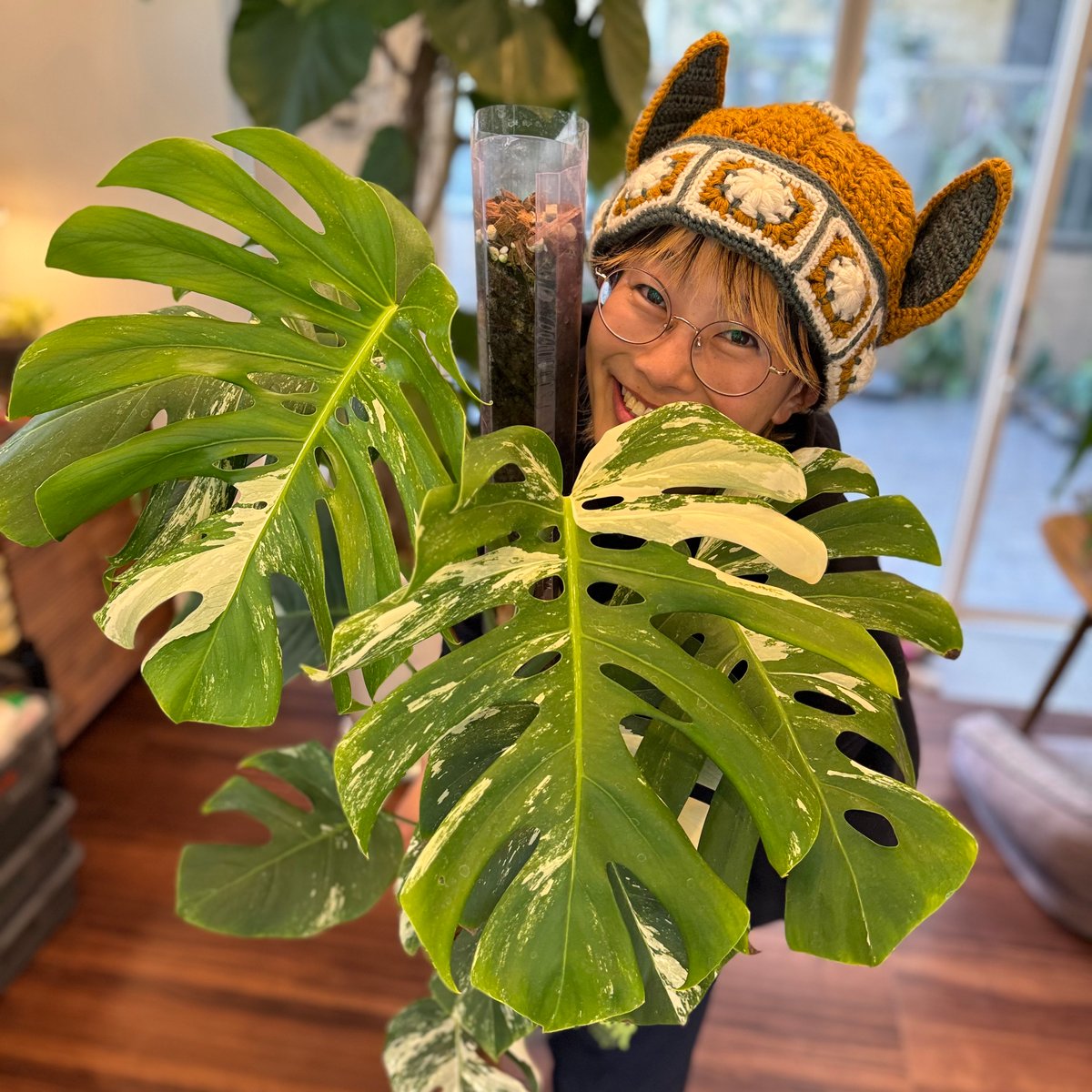 ねこ型登り棒 L/長さ 100cm 2本セット | 花森家-2号店-