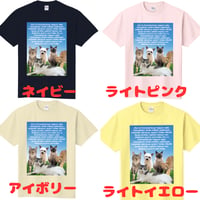 【10色から選べる！】4にゃんとプロのオール感謝祭Tシャツ