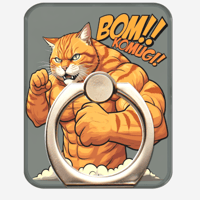 BOM！BOM！ワンパンコムギのスマホリング