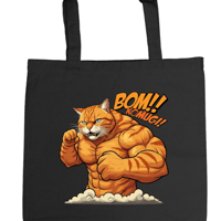 BOM！BOM！ワンパンコムギマンのキャンバストートM