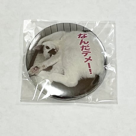 【暗いから限定１個】かぶきのなんだテメー！缶バッチ