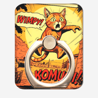 よわむし子猫コムギのスマホリング