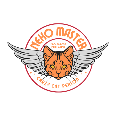 [NEKO MASTER]ロゴ入り軽量ジップアップパーカー