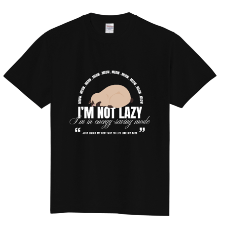 なまけてないよ？ぼくだいずTシャツ