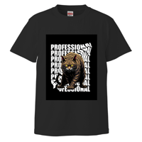 PROFESSIONALなプロのTシャツ[黒背景]