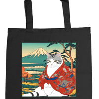 「御餅」の浮世絵風キャンバストートM