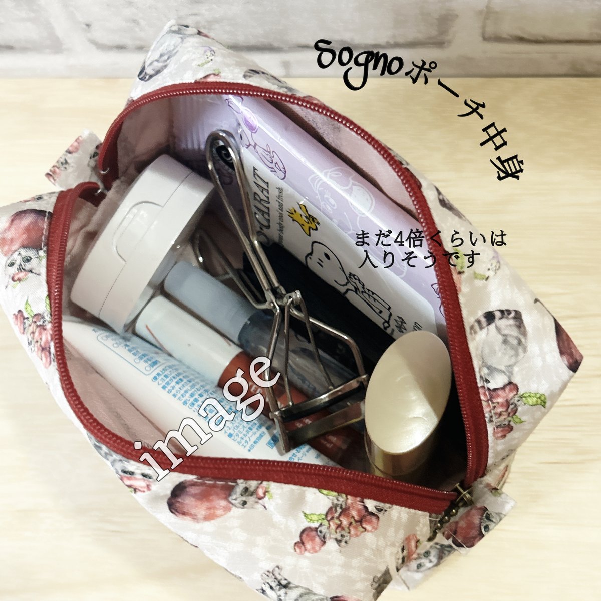 FTCトートポーチ、TWKトートポーチ、フォクシーデイジーベロアチューブトップ FTCトートポーチ、TWKトートポーチ、フォクシーデイジーベロア