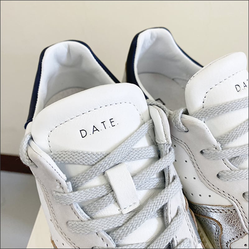 美品　デイト　D.A.T.E. レザースニーカー　限定品　24.5 NEW ARRIVAL】D.A.T.E.(デイト) PARIGOT別注 FUGA限定カラー“LEATHER