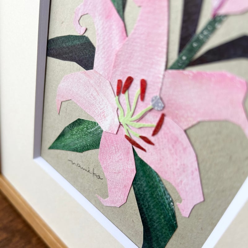 ゆり（ピンク） | Namiko Yokoki Artworks