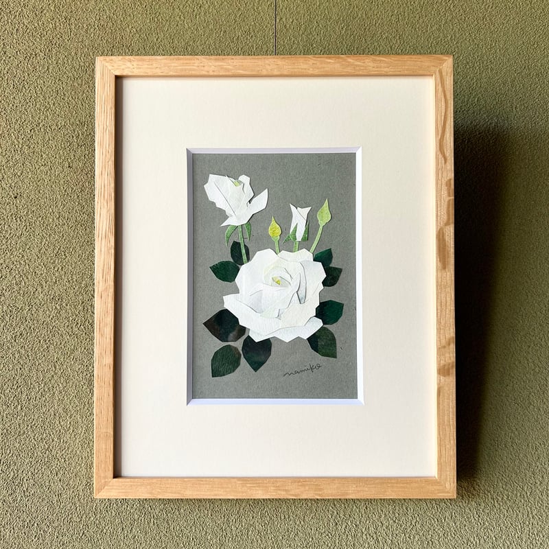 絵画　白薔薇 ゴッホ 白いバラ Van Gogh White Roses – Artbar Osaka（アートバー大阪）
