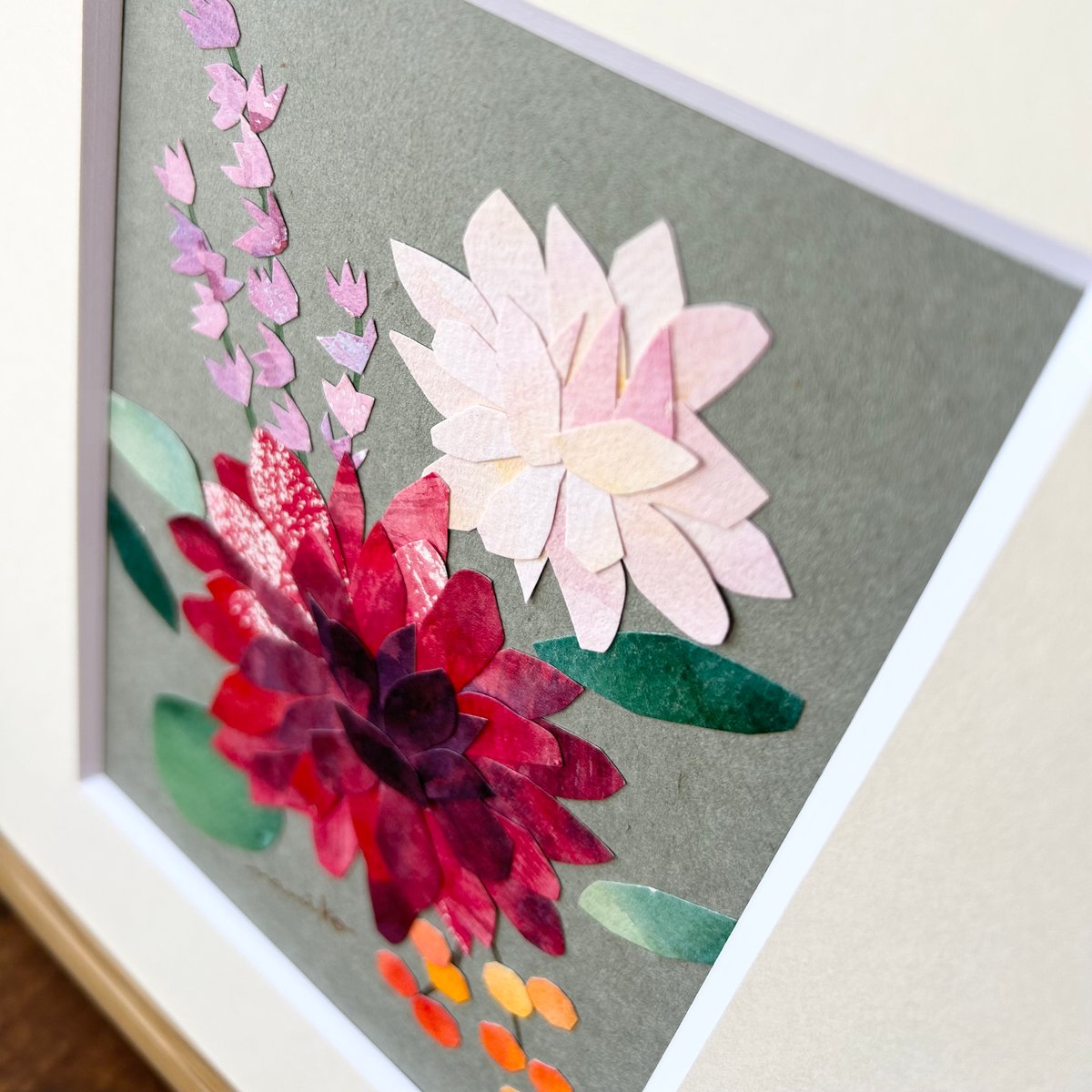 ダリア　原画 ダリア | Namiko Yokoki Artworks