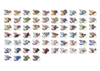 【お一人様各種3個まで】【お取寄せ】ポケモン30周年 マグネット いわタイプ 中国限定