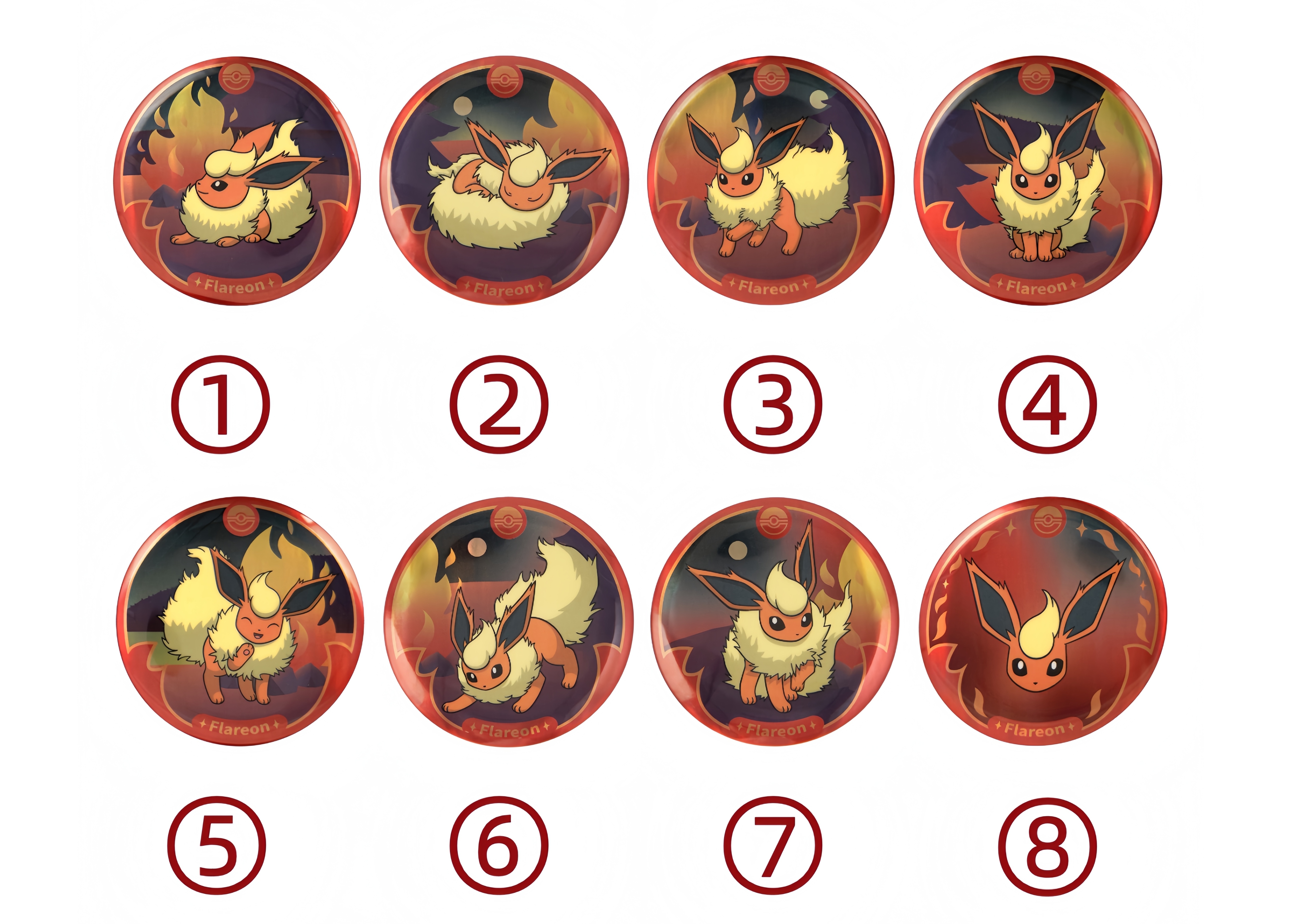 ポケモンカード中国限定 ブースター 缶バッジ 14個 original