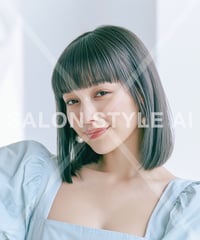 【1オーナー限定】　ワンレンダークグリーンブルーAIサロンスタイル画像　HBA27