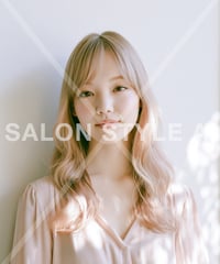 【1オーナー限定】　エンドカラーピンクメッシュミルクティーベージュAIサロンスタイル画像　HBB21