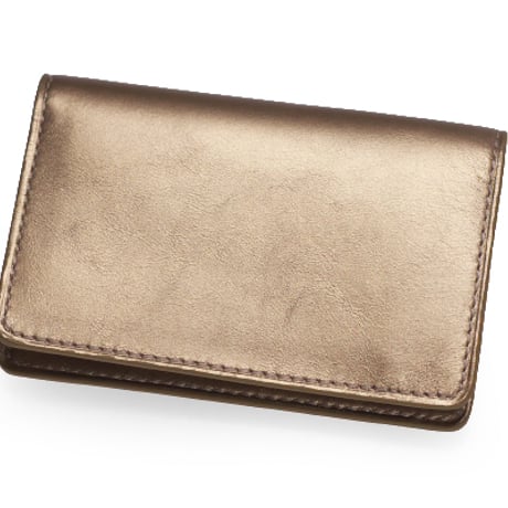【閉店セール・定価4290円→2090円】Teo（テオ）本革マチあり名刺入れ・スムースレザー【11cm x 7.5cm x 2cm】