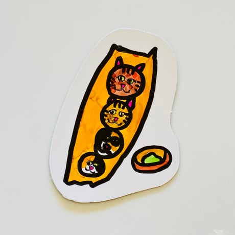 たこ焼きにゃんず（マグネット）