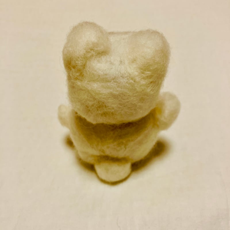 しろくま（羊毛フェルト） | miamiao