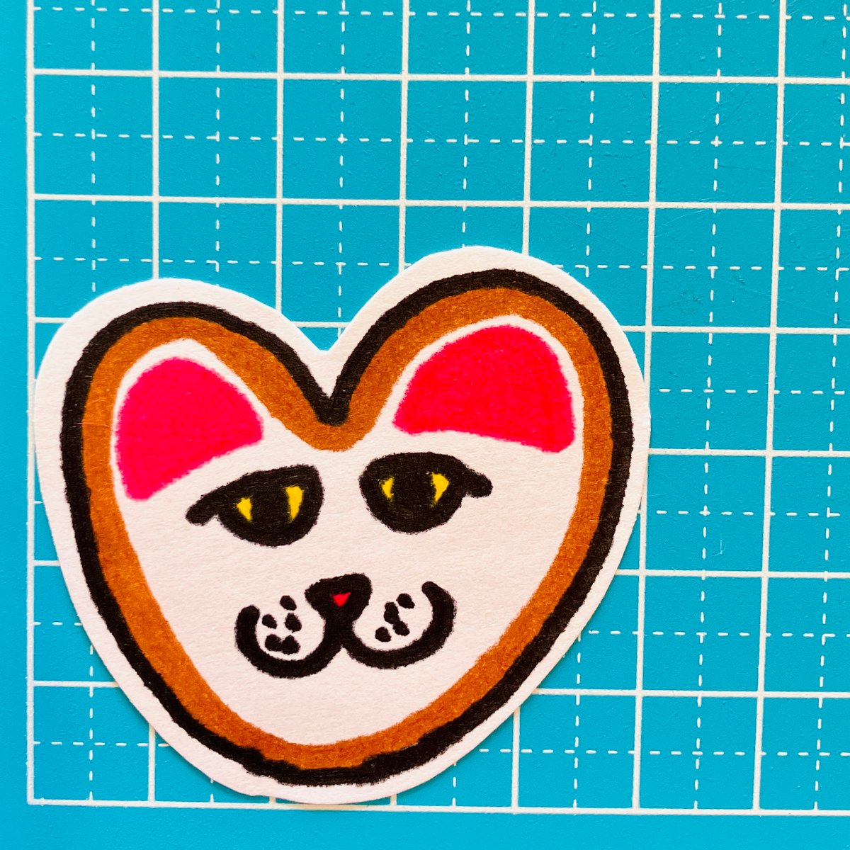 源氏猫パイ（シール） N46 | miamiao